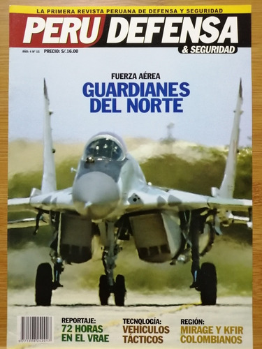 Revista Perú Defensa N°15 Avión Fuerza Aérea Naval Ejército