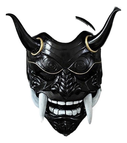 Máscara De Diablo Hannya Demon Oni Samurai Noh Kabuki Prajna