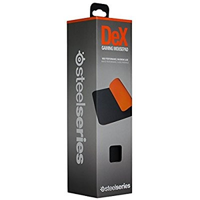 Steelseries Dex Juego Mousepad (negro / Naranja)