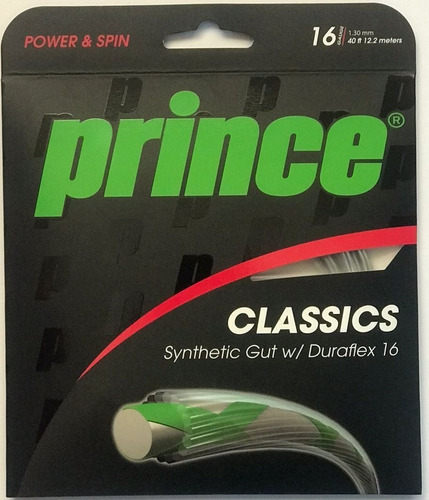 Cuerda Synthetic Gut Duraflex 16 Prince