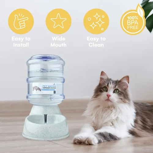 Dispensador Automático De Agua Para Mascotas Noa Store De 3,