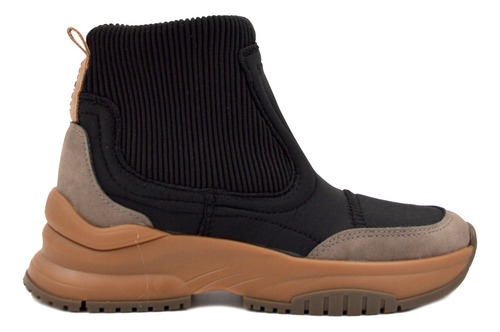 Botas Botitas Mujer Nepal Atypical Neoprene Tejido Moda