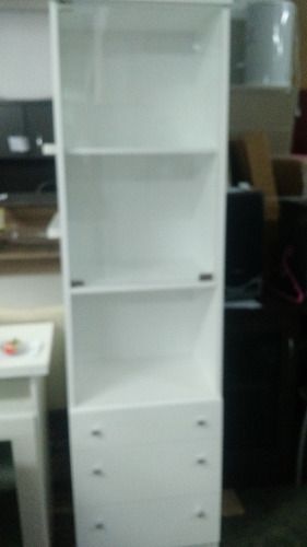 Columna Organizador Moderna. Mdf Laqueado. 183- 50-37. Co333