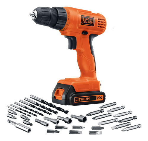 Black + Decker - Taladro Inalambrico (20 V Max)