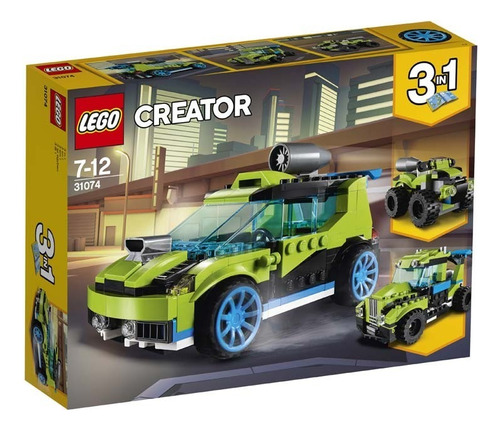 Lego® Creator - Coche De Rally A Reacción (31074)