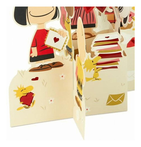 Hallmark Peanuts Tarjeta Emergente Para El Día De San