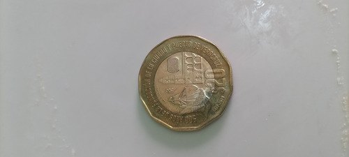 Moneda De 20 Pesos Conmemorativa De Los 500 Años Del Puerto 