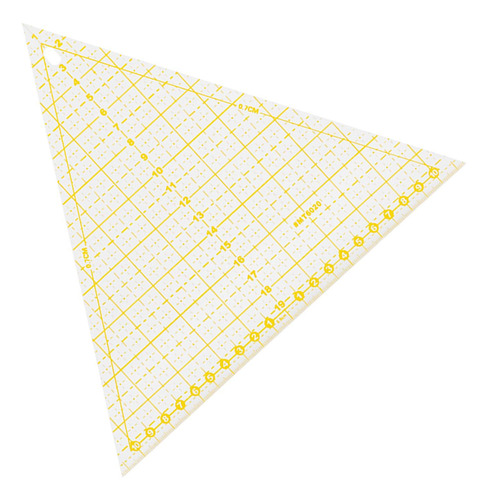 Regla De Retazos De Costura Triangular, Herramienta De