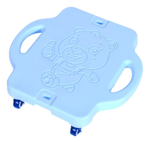 Tabla De Patinete Con Asa Para Niños, Tabla De Azul
