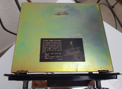 Rádio Am/fm Toca Fitas Tkr - Crf - 210 M (revisado) (Usado)
