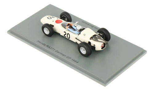 Miniatura Honda Ra271 + Ats Hs1 + Toleman Tg184 1/43 Spark Vermelho