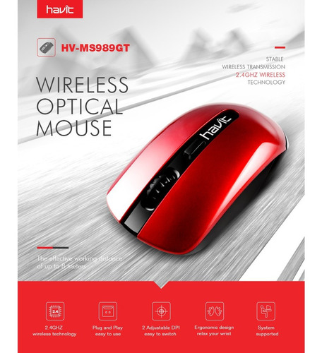 Mouse Inalambrico Havit Hv-ms989gt