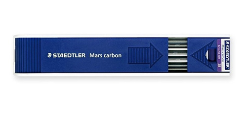 Grafite Staedtler Mars Carbon 2,0mm - 12 Minas (2b Ou 4b)