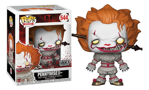 Funko Pop Pennywise With Wrought Iron #544 It Fye