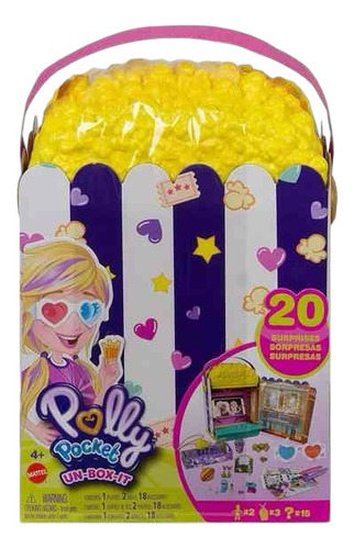Polly Pocket, Caja De Palomitas Sorpresa