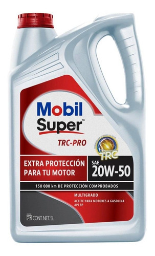 Aceite Para Motores Mobil Super 20w-50 Trc 5l