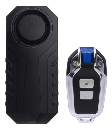 113db Alarme De Bicicleta Sem Fio Com Controle Remoto Anti-r