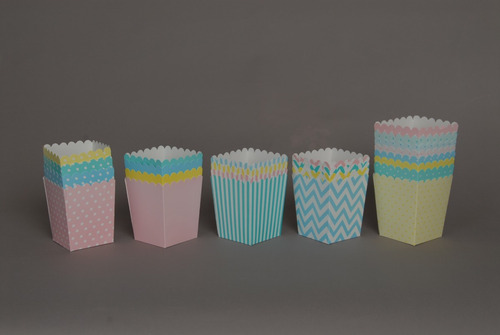 Cajita Feliz Blanca - Cartulina - Maletin (pack X 50)