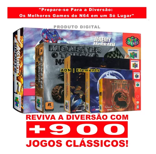 Emulador Nintendo 64 C Todas As Roms Project 64 N64 Neogeo