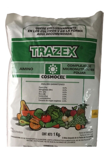 Bolsa 1 Kg. Trazex Amino Micro Cosmocel