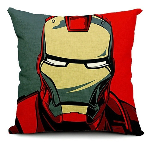 Cojín, Almohada De Iron Man Nuevo Con Relleno