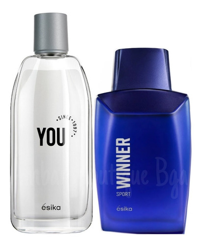 Perfume Winner Sport + Its You Esika - mL a $437