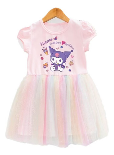 Vestido De Princesa Kuromi Para Niños Dress Summer