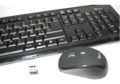 Combo Teclado Numérico Y Mouse Óptico K-06 Inalámbrico Usb