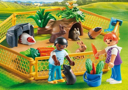 Compartimento para animais de fazenda Playmobil 70137 Country Intel