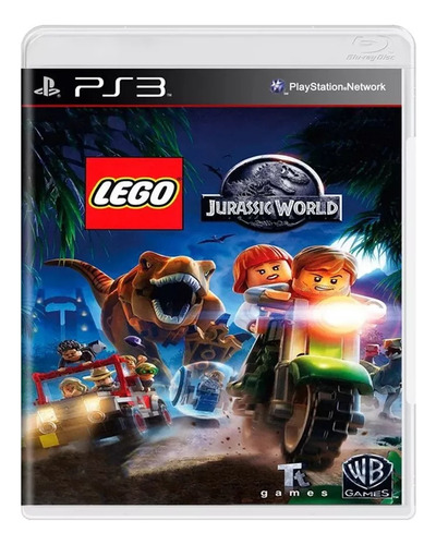 Lego Jurassic World Game Ps3 Mídia Física Completo + Manual (Recondicionado)