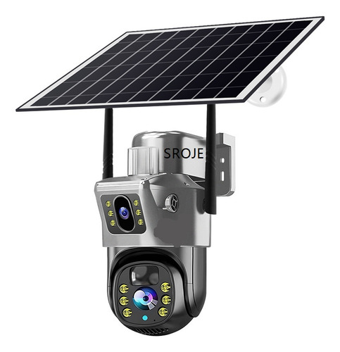 Cámara De Seguridad Con Monitoreo Solar, Largo Alcance
