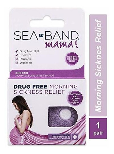 Banda De Mar Mama! Pulsera De Acupresion Anti-nauseas Para L