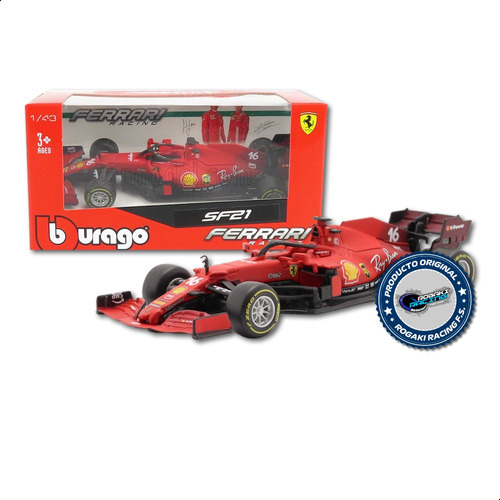 Ferrari Sf21 2021 Charles Leclerc #16 (1:43) Formula 1