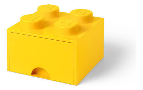 Lego Bloque Con Cajón Apilable Original Cajonera Yellow