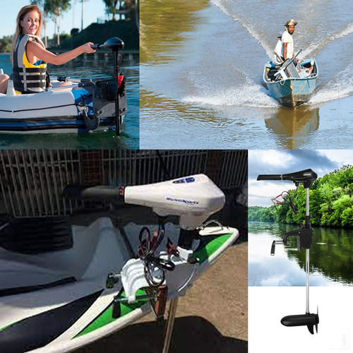 Imagem 7 de 9 de Motor Elétrico Para Barco Phantom 34lb Propulsor