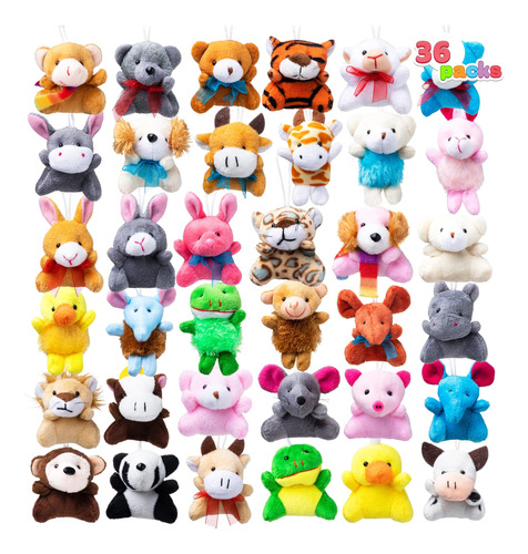 Joyin Paquete De 36 Mini Juguetes De Peluche De Animales Sur