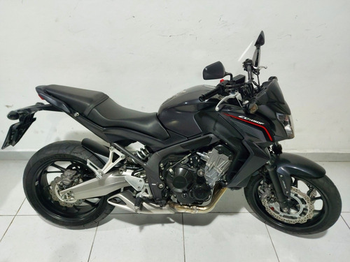 Imagem 5 de 12 de Honda Cb 650 F Abs Preta 2015