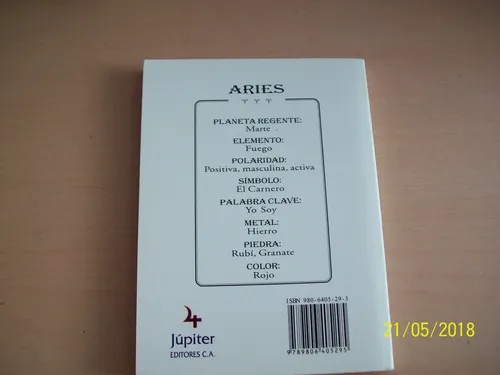 Elmer Trujillo. Aries, 1999 (Usado)