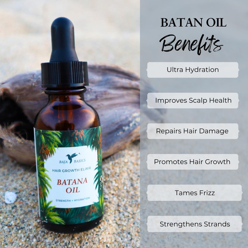 Aceite Para El Crecimiento Del Cabello Baja Basics Batana Co
