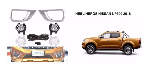 Imagen 1 de 1 de Kit Neblineros Dlaa Nissan Np300 2016-2019 / Musicarro
