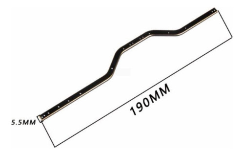 Rieles De Marco De Chasis De Coche Rc Para Axial Scx24