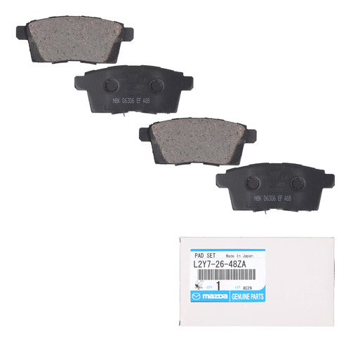 Set Pastillas De Freno Mazda Cx-9 07/11