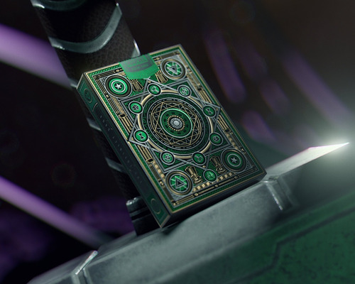 Baralho Avengers (vingadores) - Green Edition - Verde