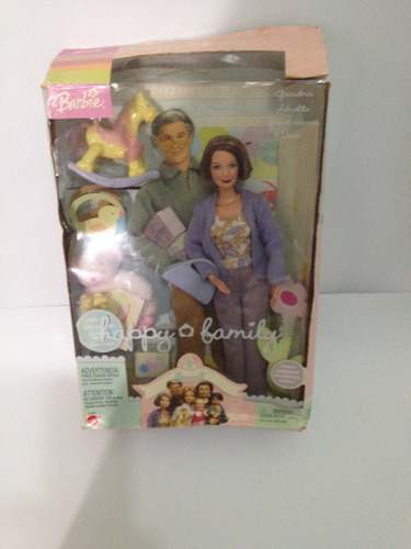 Muñecos Colecciòn Barbie Abuelos Serie  Happy Family