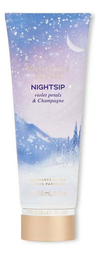 Crema hidratante Victoria's Secret Nightsip, 236 ml, con fragancia a champán