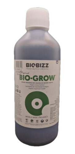 Biobizz Biogrow 1 Lt Abono Organico Nk Crecimiento Ecologico