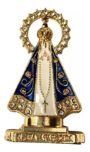 Imagem Mini Nossa Senhora Aparecida Carro Esplendor Strass