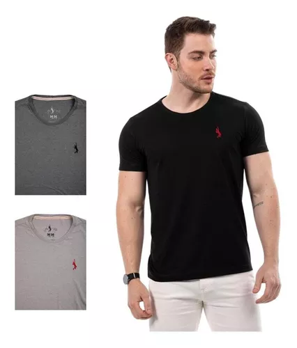 Camiseta John John Basic Logo Masculina - Branco