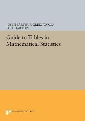 Libro Guide To Tables In Mathematical Statistics - Joseph...
