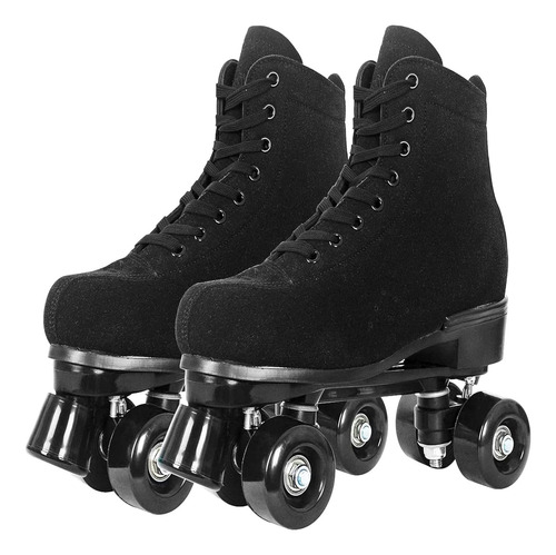 Roller Skates For Men And Women With Pu Leather High-top Cla